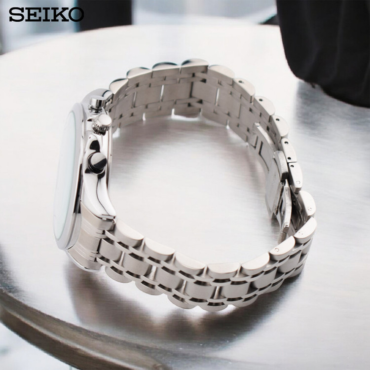 ساعت مچی عقربهای مردانه کوارتز سیکو مدل سه موتور فعال کد 21050GS