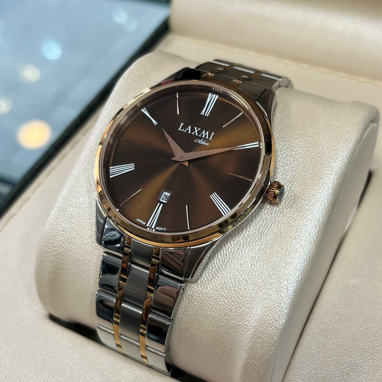ساعت مچی عقربهای مردانه کوارتز لاکسمی مدل 8529G-9