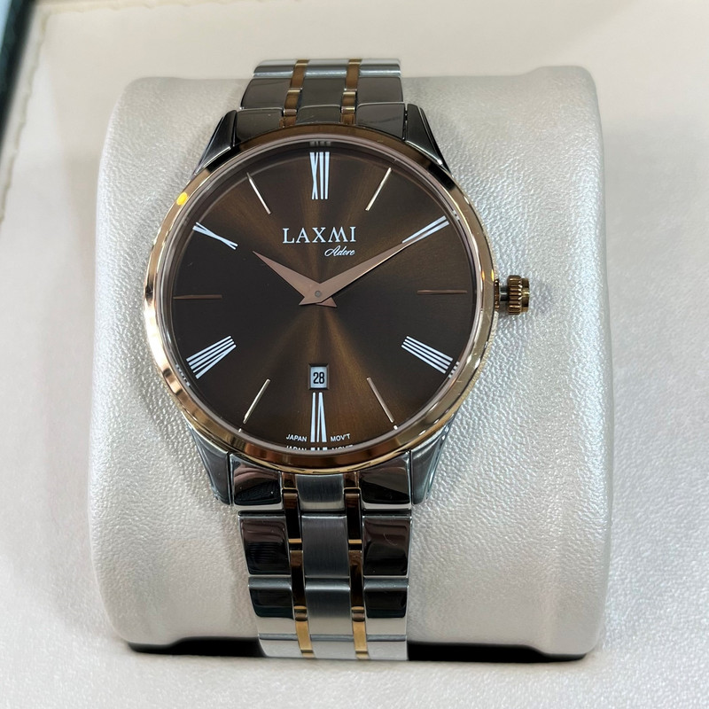 ساعت مچی عقربهای مردانه کوارتز لاکسمی مدل 8529G-9