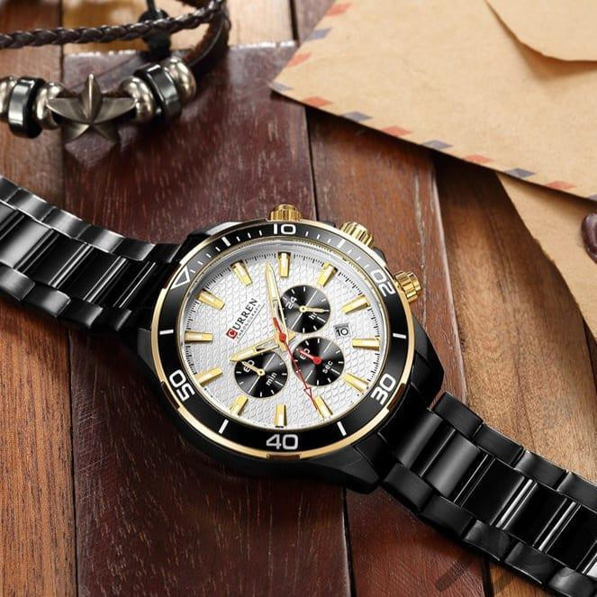 ساعت مچی عقربهای مردانه کورن واتچ مدل 8309S-04