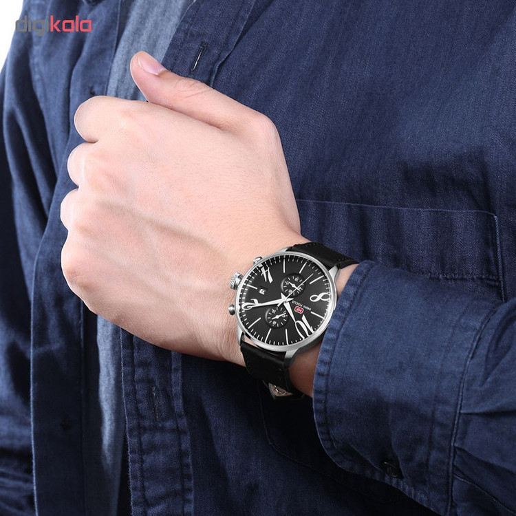 ساعت مچی عقربه ای مردانه مینی فوکوس مدل mf0135g.01
