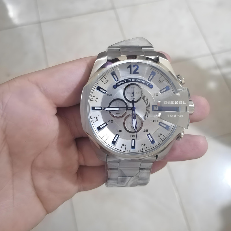 ساعت مچی عقربهای مردانه دیزل مدل مگاچِف سه موتوره کرنوگراف کد G-G1