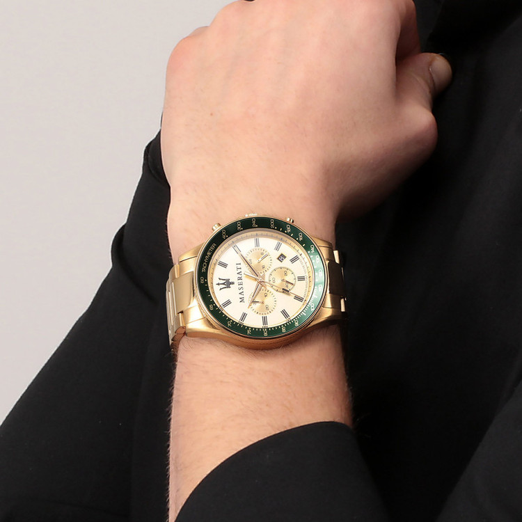 ساعت مچی عقربهای مردانه کوارتز مازراتی مدل R8873640005