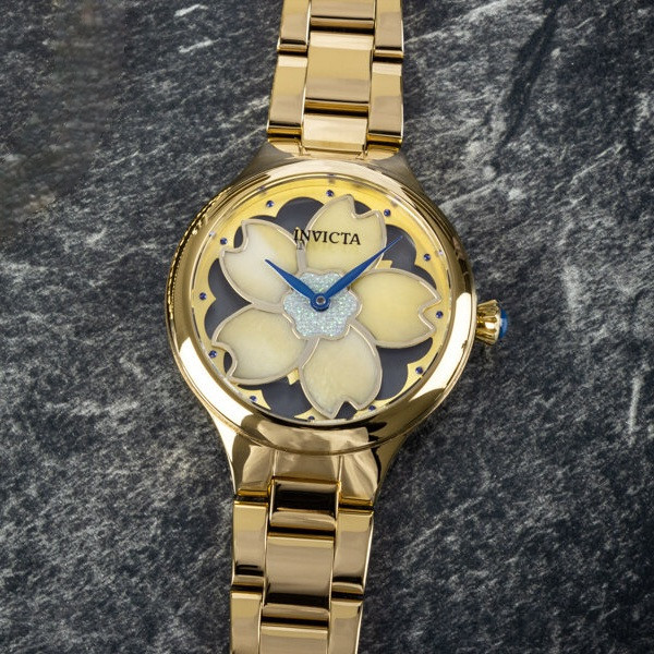 ساعت مچی عقربهای کوارتز اینویکتا مدل wildflower 35mm