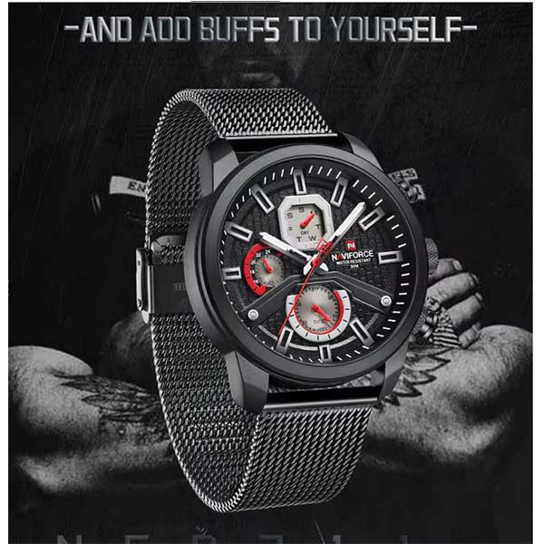 ساعت مچی عقربهای مردانه نیوی فورس مدل NF9211S BB