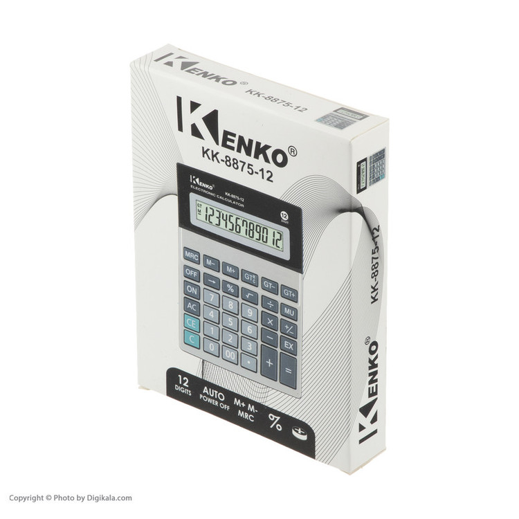 ماشین حساب کنکو مدل KK-8875-12