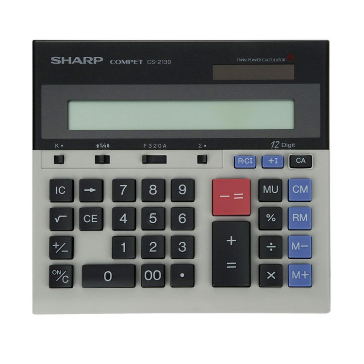 ماشین حساب شارپ کد as-233-ki مدل CS-2130