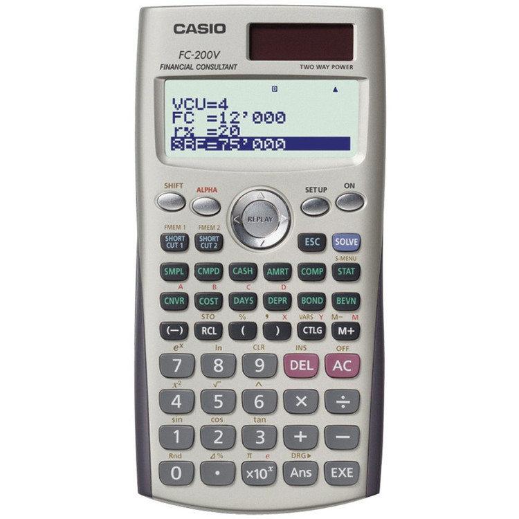 ماشین حساب کاسیو FC-200V