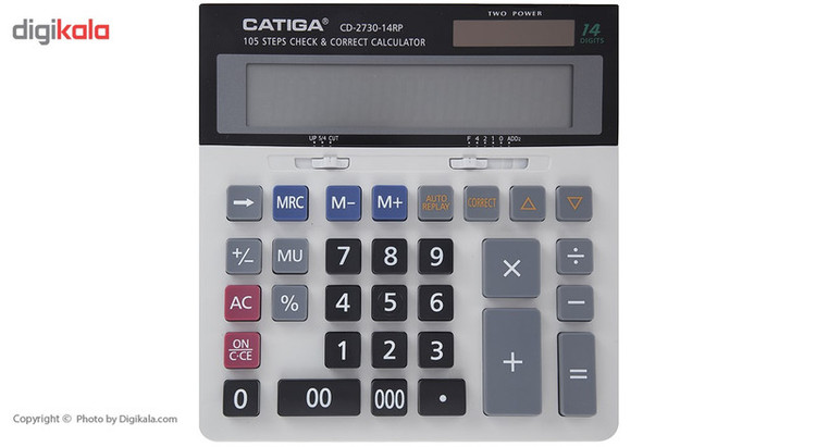 ماشین حساب کاتیگا مدل CD-2730-14RP