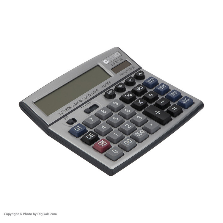 ماشین حساب کاسیو مدل DR-2214C