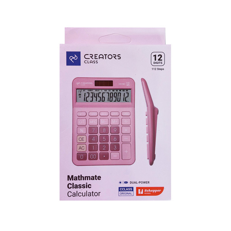 ماشین حساب سی.کلاس کریتورز مدل مت میت طرح کلاسیک کد CX-118C-1