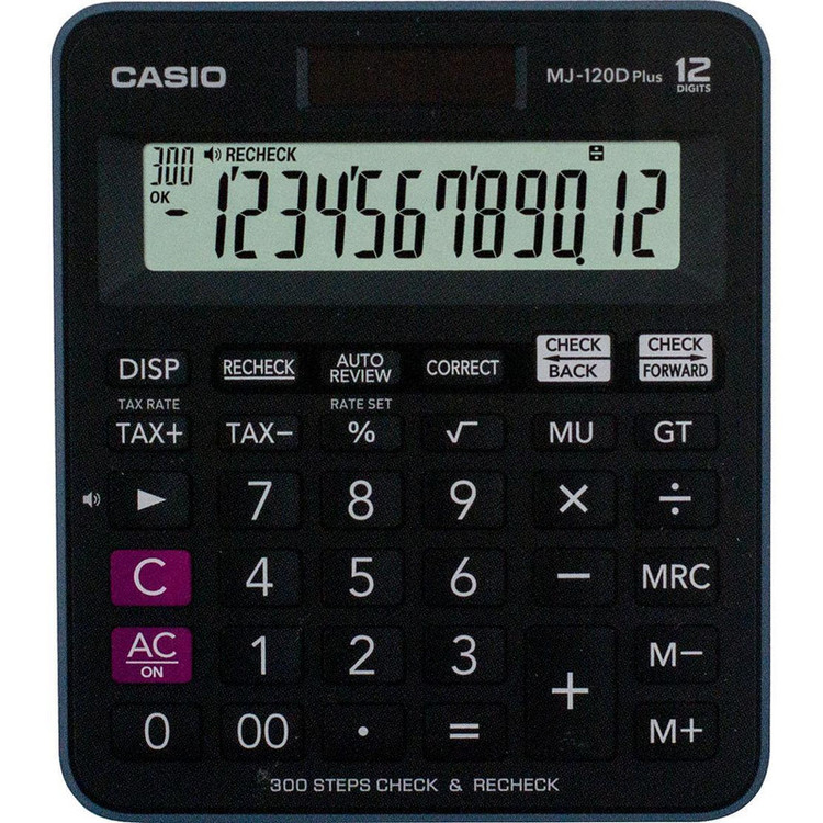 ماشین حساب کاسیو مدل MJ-120DPLUS