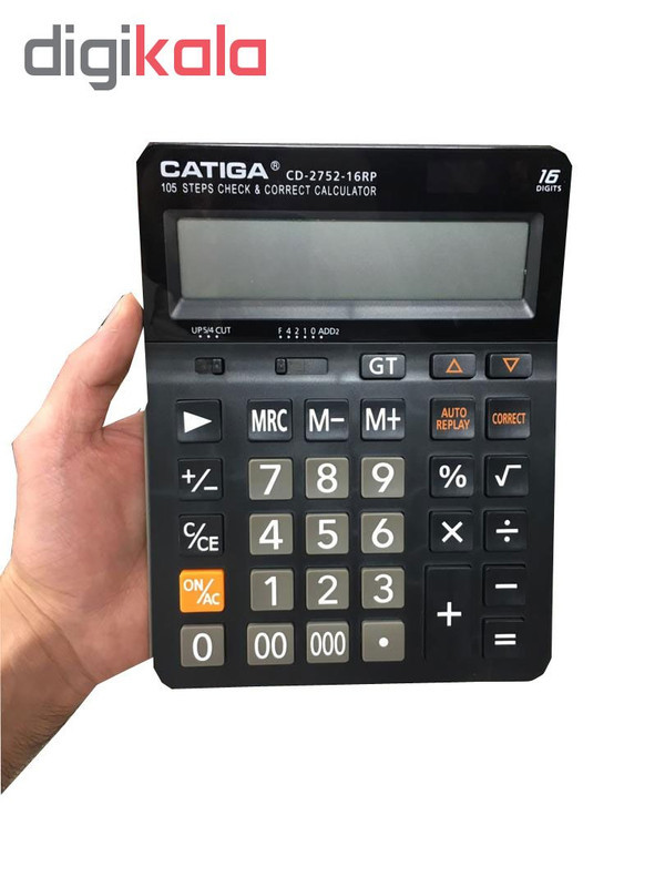 ماشین حساب کاتیگا مدل cd_2752_16rp