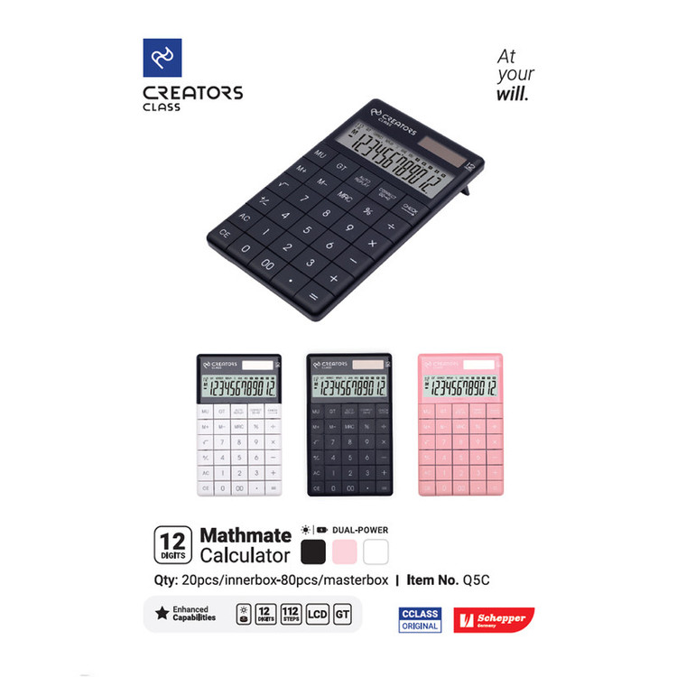 ماشین حساب سی کلاس کریتورز مدل مت میت کد Q5C-2