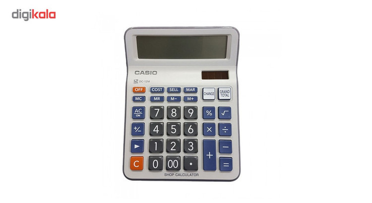 ماشین حساب کاسیو مدل DC-12M