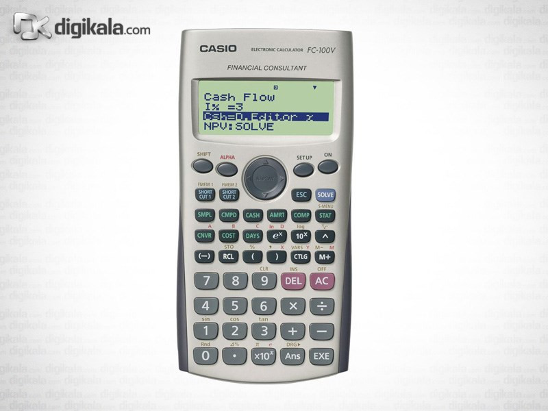 ماشین حساب کاسیو مدل FC 100-V