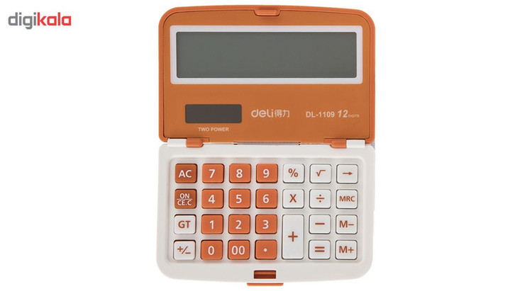ماشین حساب تاشوی دلی مدل DL-1109