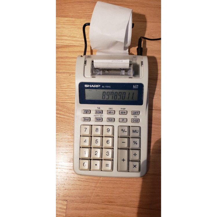 ماشین حساب شارپ مدل el-1701c