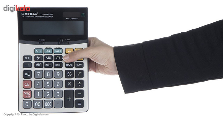 ماشین حساب کاتیگا مدل CD-2728-16RP