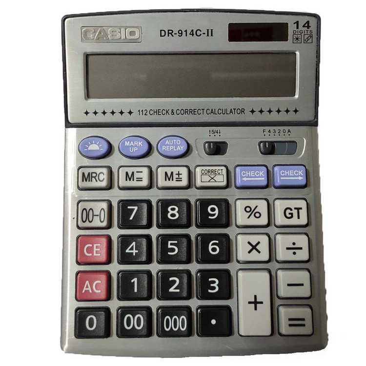 ماشین حساب کاسیو مدل DR-914C-II