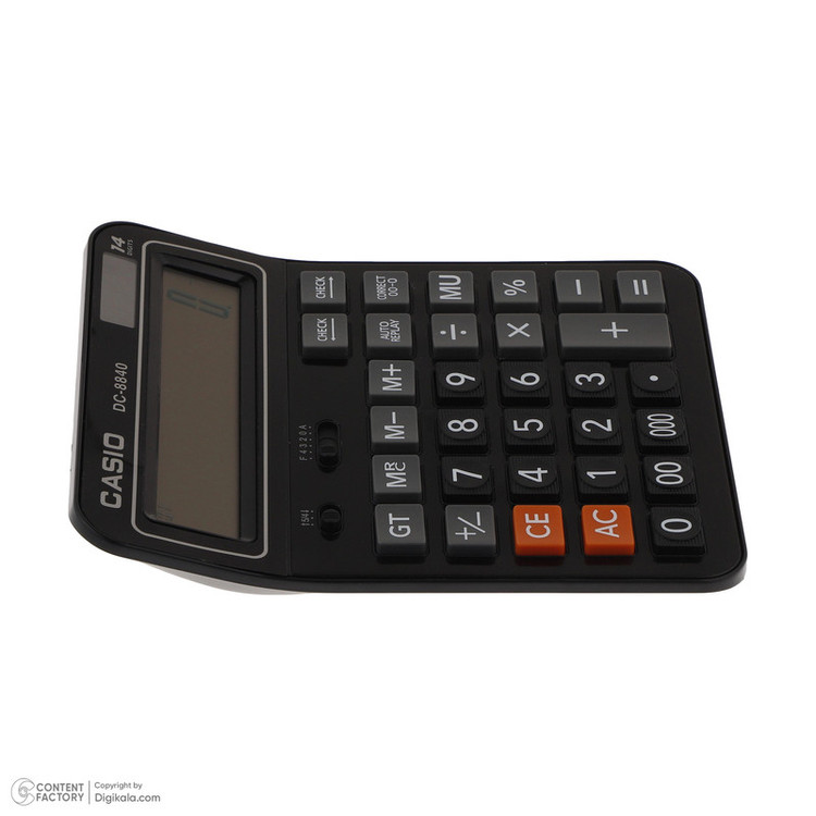ماشین حساب کاسیو مدل DC-8840