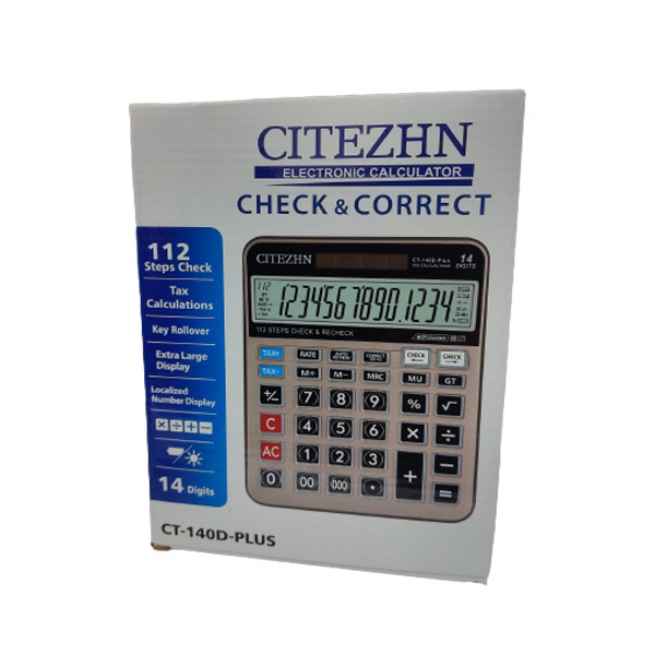ماشین حساب مدل CT-140D-PLUS