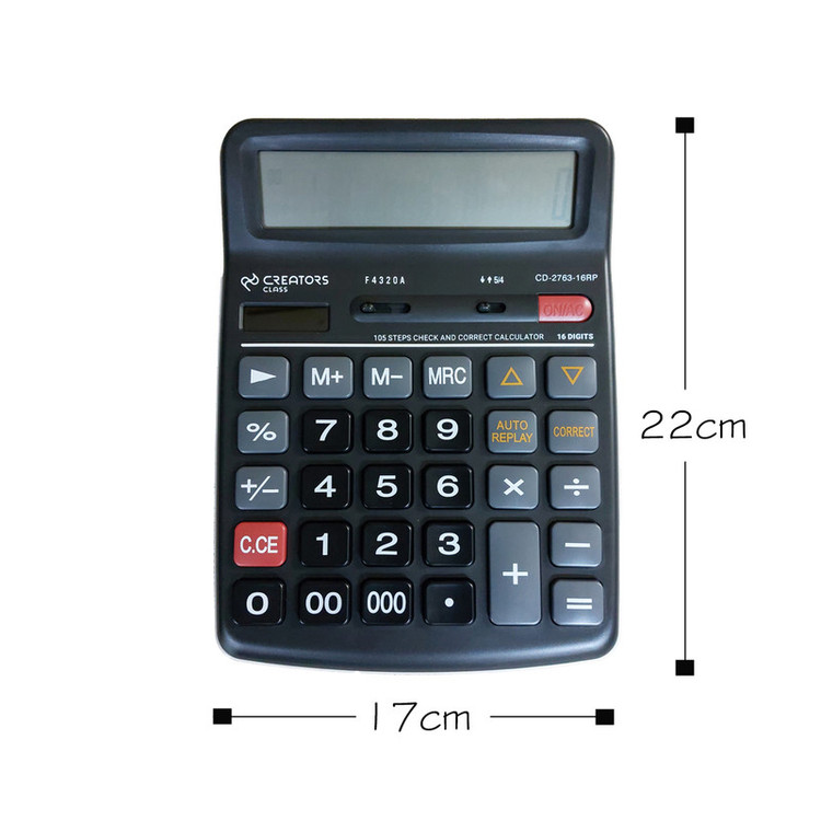 ماشین حساب سی کلاس کریتورز مدل DC-2763-16RP کد 16