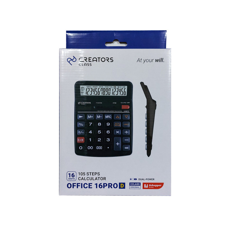 ماشین حساب سی کلاس کریتورز مدل DC-2763-16RP کد 16