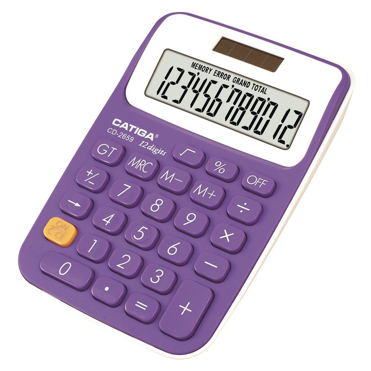 ماشین حساب کاتیگا مدل CD-2659 کد F2021