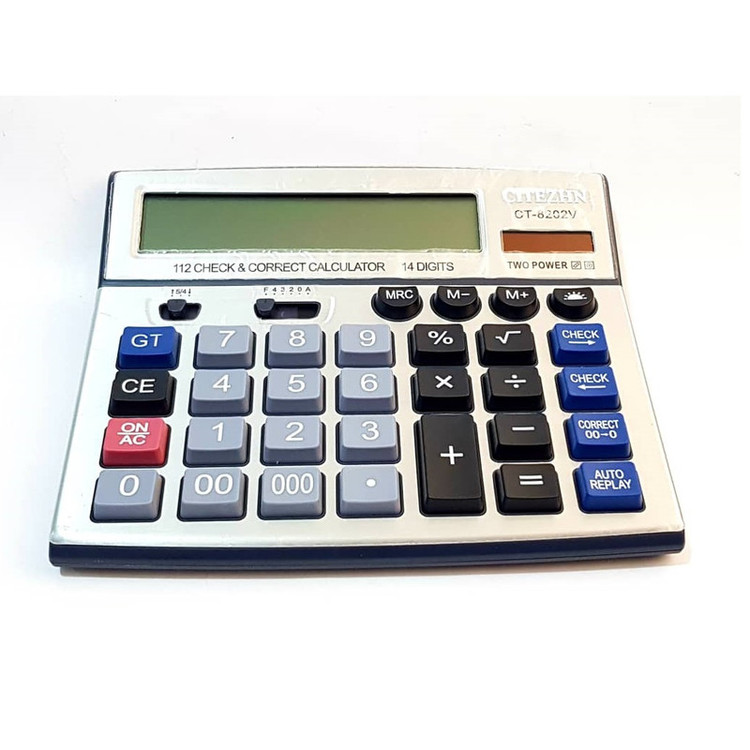 ماشین حساب سیتیزهن مدل CT-8202V