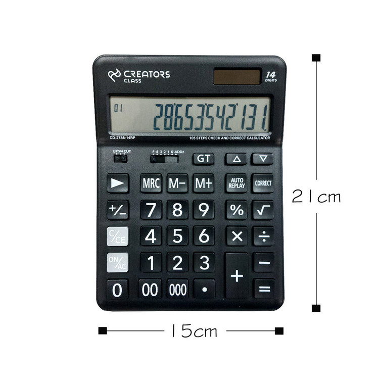 ماشین حساب سی کلاس ریتورز مدل CD-2788-14RP کد 14
