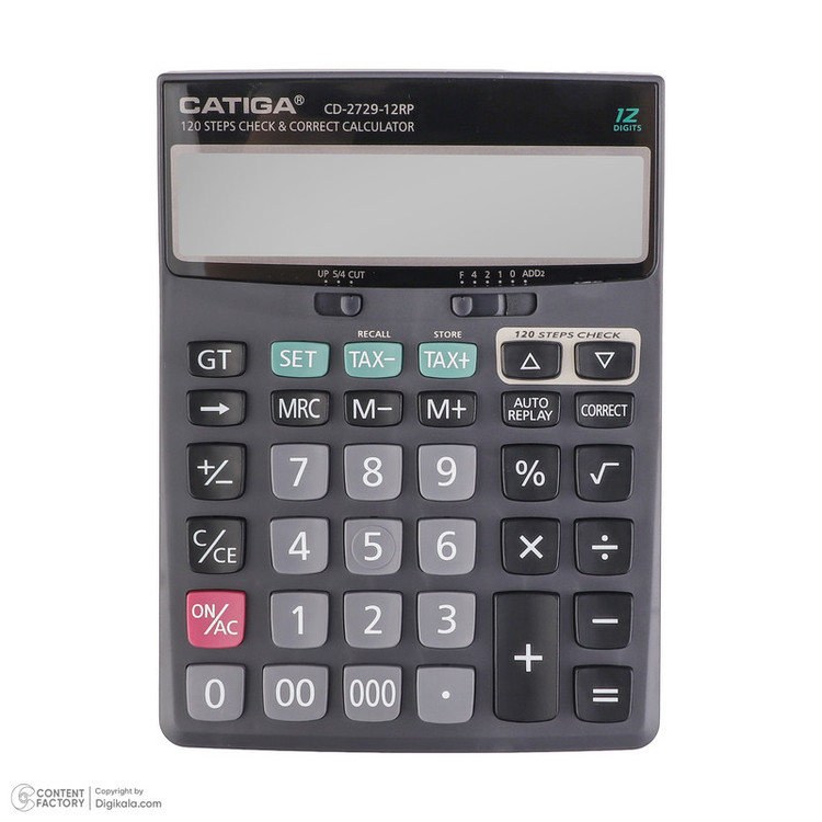 ماشین حساب کاتیگا مدل CD-2729-12RP