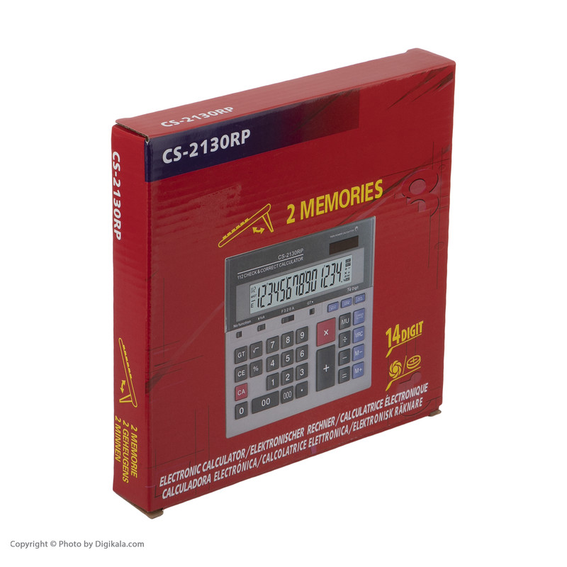 ماشین حساب کاسیک مدل CS-2130RP