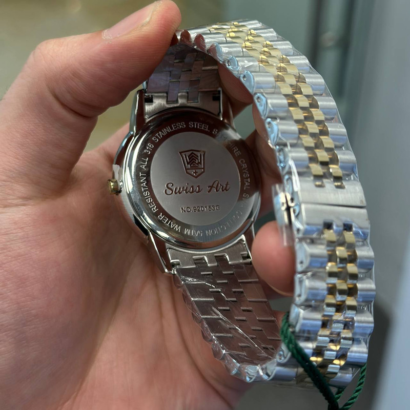 ست ساعت مچی عقربهای زنانه و مردانه سوئیس آرت مدل sw800213