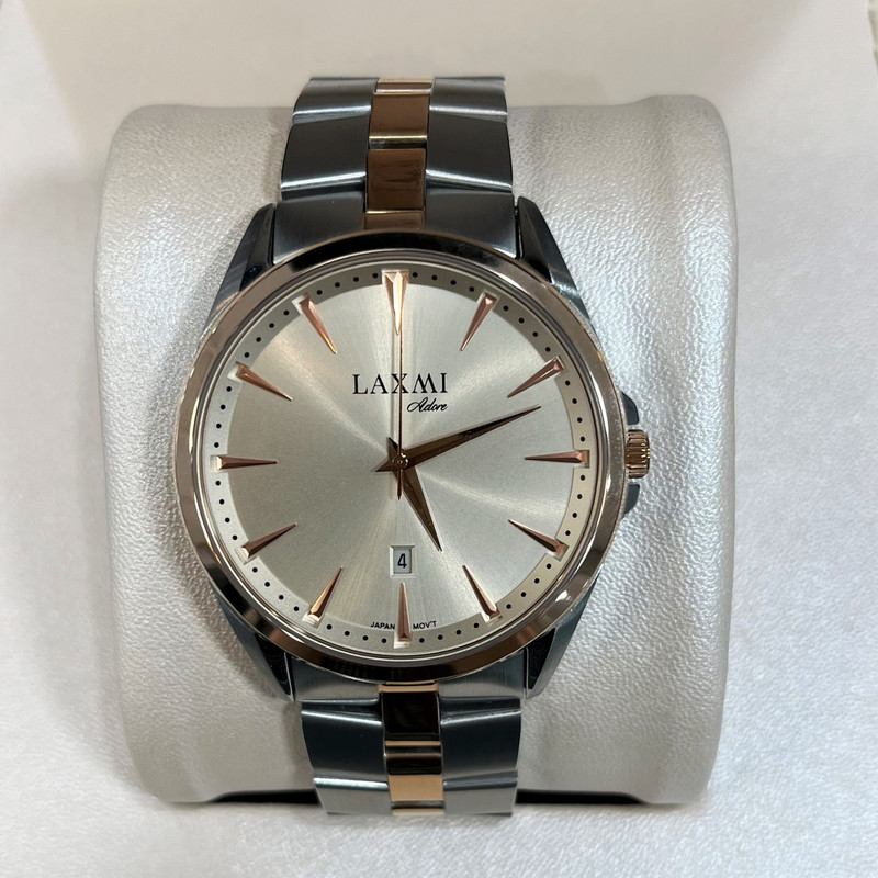 ست ساعت مچی عقربه ای زنانه و مردانه لاکسمی مدل 8551G و 8551L