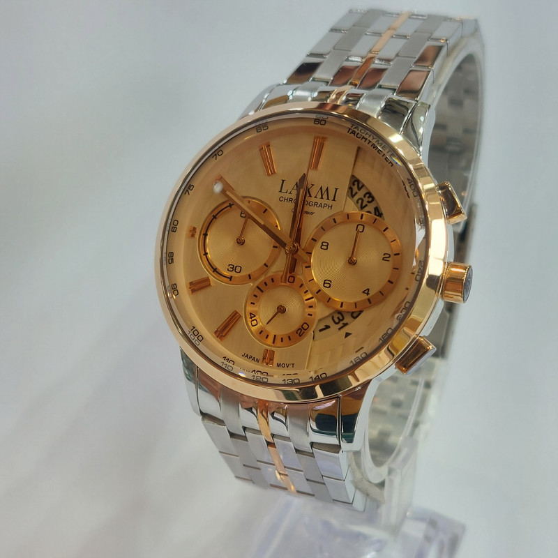 ست ساعت مچی عقربه ای زنانه و مردانه لاکسمی مدل 8540g.9- 8540l.9