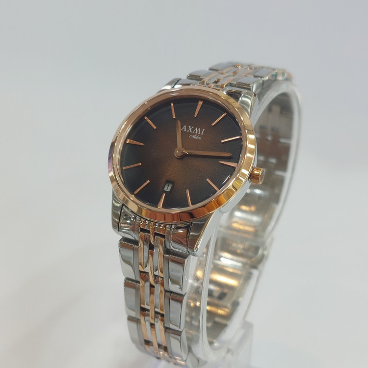 ست ساعت مچی عقربه ای زنانه و مردانه لاکسمی مدل 8518g - 8518l