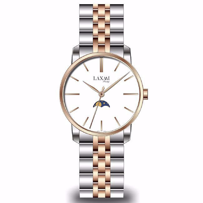 ست ساعت مچی عقربه ای زنانه و مردانه لاکسمی مدل 8520g-8520l