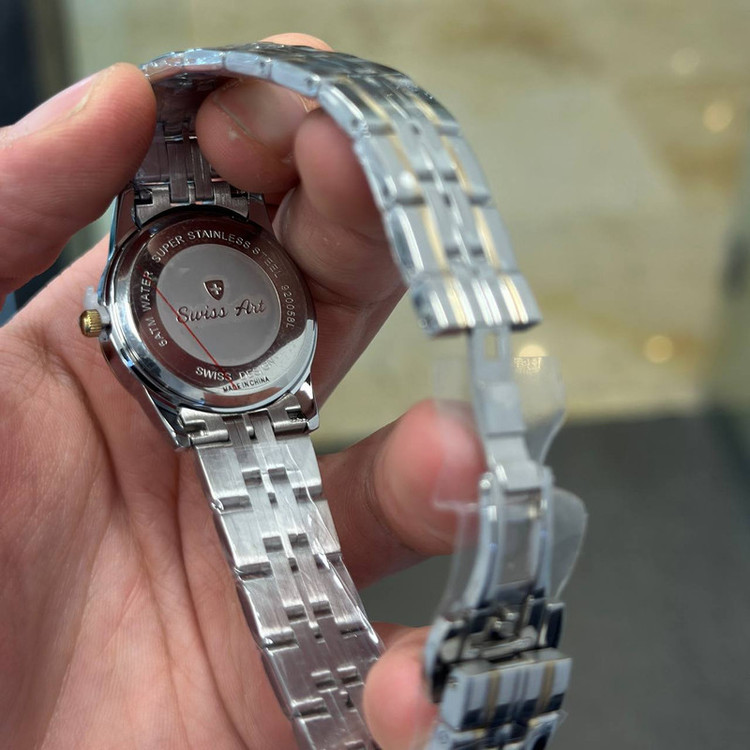 ست ساعت مچی عقربهای زنانه و مردانه سوئیس آرت مدل sw802224