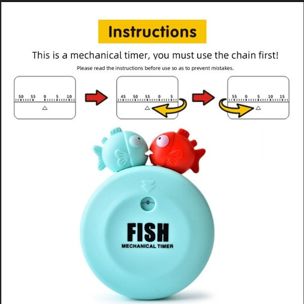 زمانسنج مدل ماهی _fish