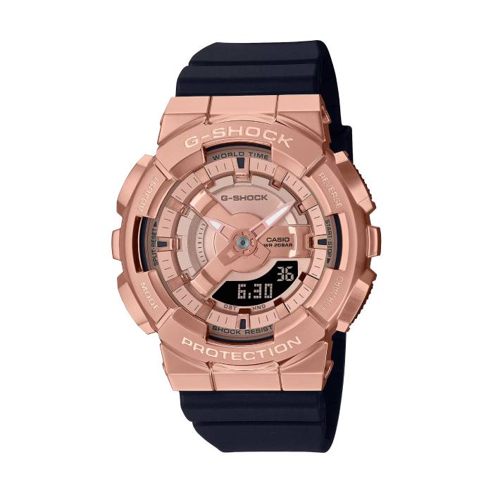 ساعت مچی زنانه جی شاک کاسیو مدل G-SHOCK GM-S110PG-1ADR