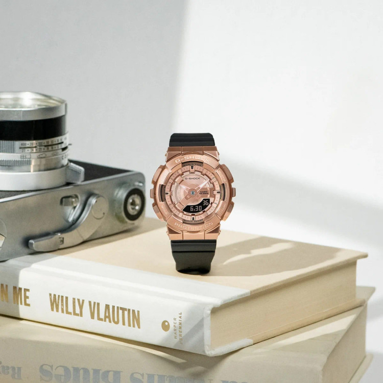 ساعت مچی زنانه جی شاک کاسیو مدل G-SHOCK GM-S110PG-1ADR