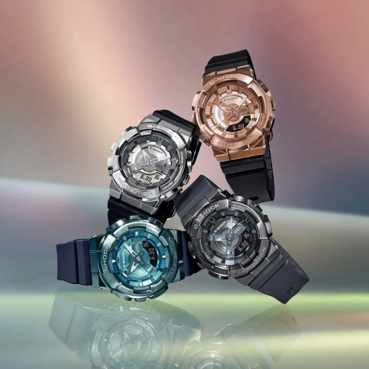 ساعت مچی زنانه جی شاک کاسیو مدل G-SHOCK GM-S110LB-2ADR