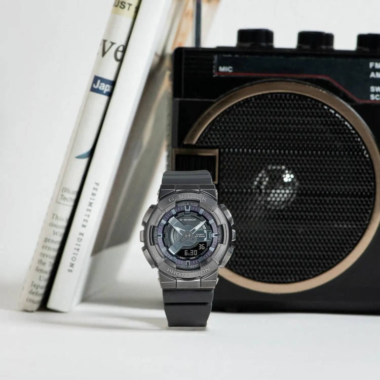 ساعت مچی زنانه جی شاک کاسیو مدل G-SHOCK GM-S110B-8ADR