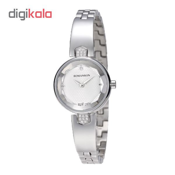 ساعت مچی عقربه ای زنانه رومانسون مدل RM6A04QLWWASR1