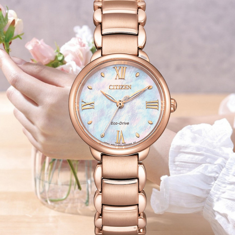 ساعت مچی عقربه ای زنانه سیتی زن مدل EM0928-84D