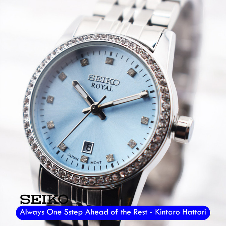 ساعت مچی عقربهای کوارتز زنانه سیکو مدل ROYAL-M0302