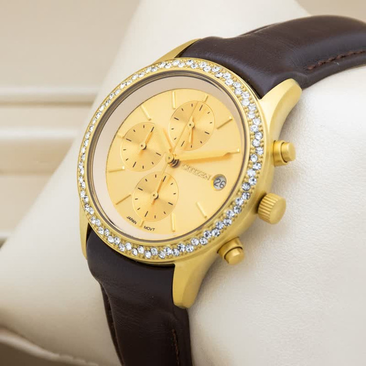 ساعت مچی عقربه ای زنانه سیتی زن مدل CHRONOGRAPH 17136L