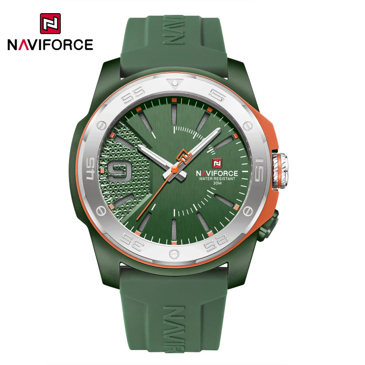 ساعت مچی مردانه نیوی فورس مدل nf7112 S/GN/GN