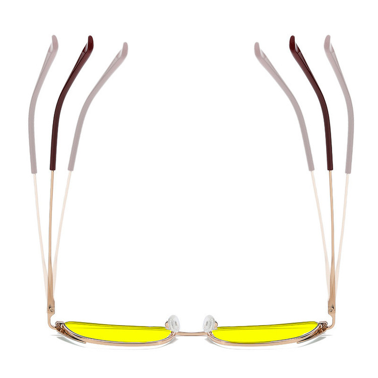 عینک شب زنانه مدل پروانه ای UV400 کد JS8623PN